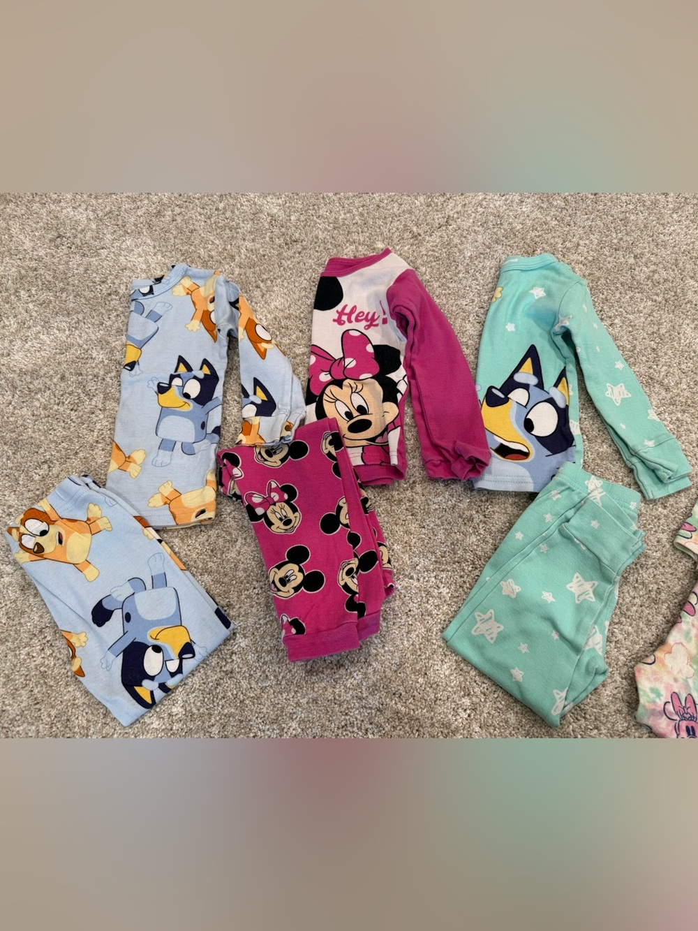 Girls 2 Piece Long Sleeve Pajamas